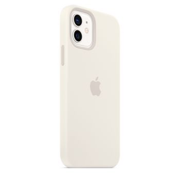 Чехол Apple Silicone Case with MagSafe White для iPhone 12 / 12 Pro