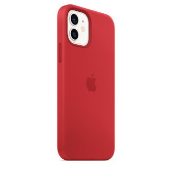 Чехол Apple Silicone Case with MagSafe Red для iPhone 12 / 12 Pro