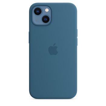 Чехол Apple Silicone Case with MagSafe Blue Jay для iPhone 13