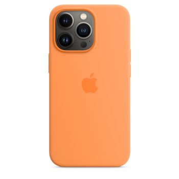 Чехол Apple Silicone Case with MagSafe Marigold для iPhone 13 Pro