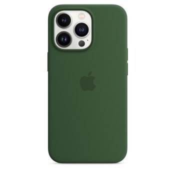 Чехол Apple Silicone Case with MagSafe Clover для iPhone 13 Pro