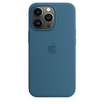 Чехол Apple Silicone Case with MagSafe Blue Jay для iPhone 13 Pro
