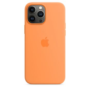 Чехол Apple Silicone Case with MagSafe Marigold для iPhone 13 Pro Max