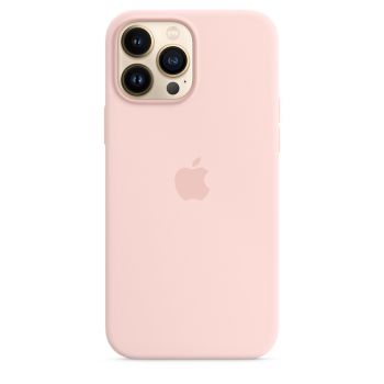 Чехол Apple Silicone Case with MagSafe Chalk Pink для iPhone 13 Pro Max