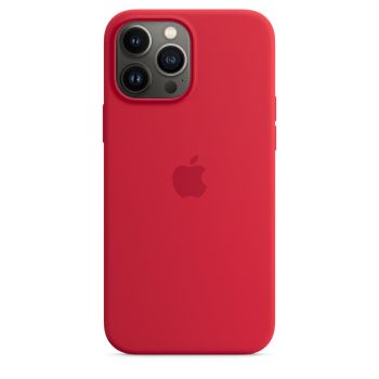 Чехол Apple Silicone Case with MagSafe Red для iPhone 13 Pro Max