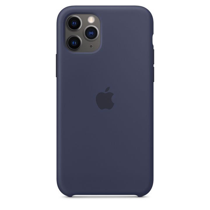 Чехол Apple Silicone Case Midnight Blue для iPhone 11 Pro