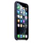 Чехол Apple Silicone Case Midnight Blue для iPhone 11