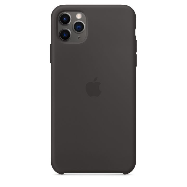Чехол Apple Silicone Case Black для iPhone 11 Pro Max