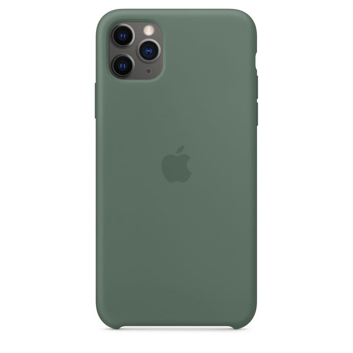 Чехол Apple Silicone Case Pine Green для iPhone 11 Pro Max