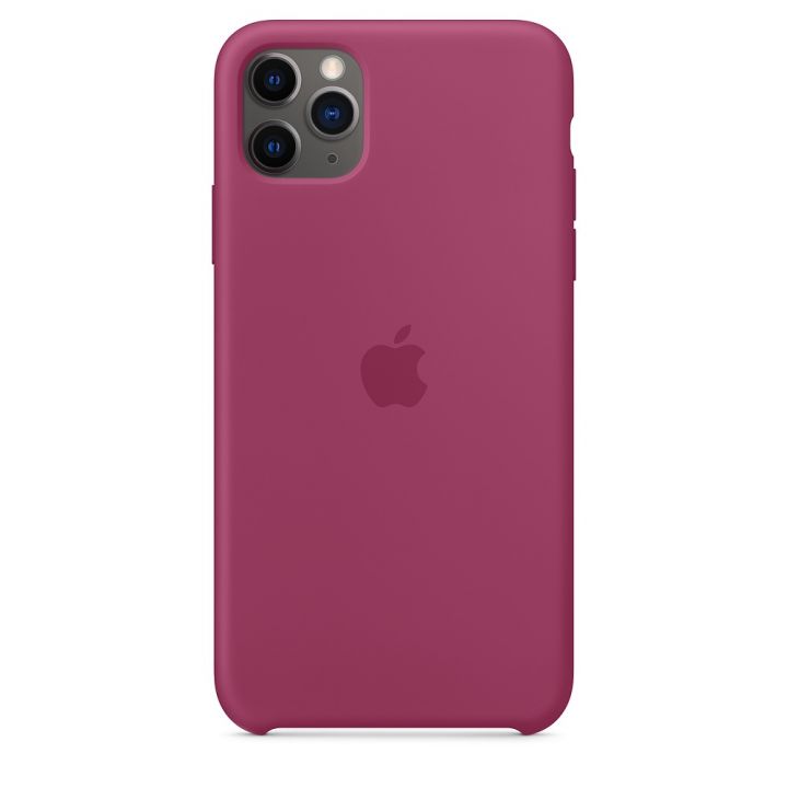 Чехол Apple Silicone Case Pomegranate для iPhone 11 Pro Max