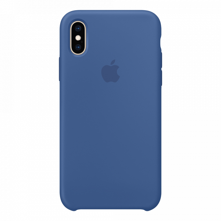 Чехол Apple Silicone Case для iPhone X/Xs Delft Blue