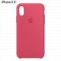 Чехол Apple Silicone Case для iPhone XR Hibiscus