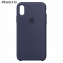 Чехол Apple Silicone Case для iPhone XR Midnight Blue