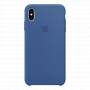 Силиконовый чехол для iPhone XS Max Delft Blue