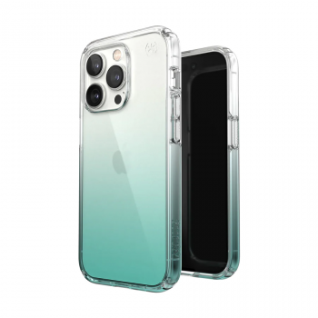 Ударопрочный чехол Speck Presidio Perfect-Clear Ombre Fantasy Teal Fade Case для iPhone 13 Pro