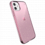 Ударопрочный чехол Speck Presidio Perfect Clear Bella Pink with Gold Glitter для iPhone 12 / iPhone 12 Pro