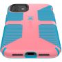 Ударопрочный чехол Speck CandyShell Grip Toucan Pink/Capri Blue для iPhone 11