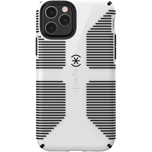 Ударопрочный чехол Speck CandyShell Grip White/Black для iPhone 11 Pro