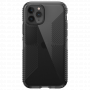 Ударопрочный чехол Speck Presidio Perfect Clear with Grips Obsidian / Obsidian для iPhone 11 Pro
