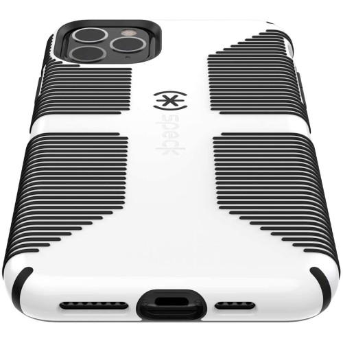 Ударопрочный чехол Speck CandyShell Pro Grip White/Black для iPhone 12 Pro Max
