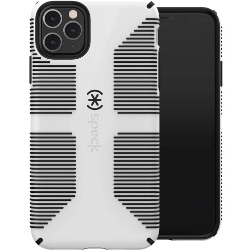 Ударопрочный чехол Speck CandyShell Pro Grip White/Black для iPhone 12 Pro Max