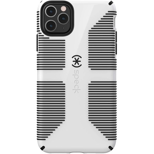 Ударопрочный чехол Speck CandyShell Pro Grip White/Black для iPhone 12 Pro Max