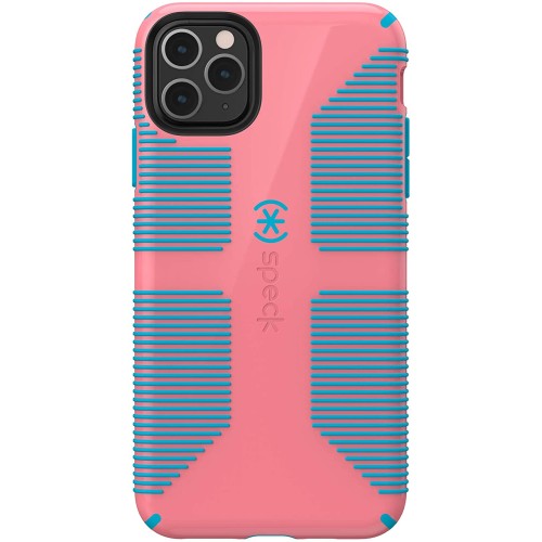 Ударопрочный чехол Speck CandyShell Grip Toucan Pink/Capri Blue для iPhone 11 Pro Max