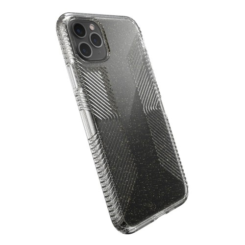 Ударопрочный чехол Speck Presidio Perfect-Clear Glitter + Grips для iPhone 11 Pro Max