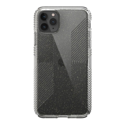Ударопрочный чехол Speck Presidio Perfect-Clear Glitter + Grips для iPhone 11 Pro Max