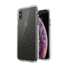 Чехол Speck Presidio Clear + Glitter для iPhone XS Max Clear/Gold Glitter