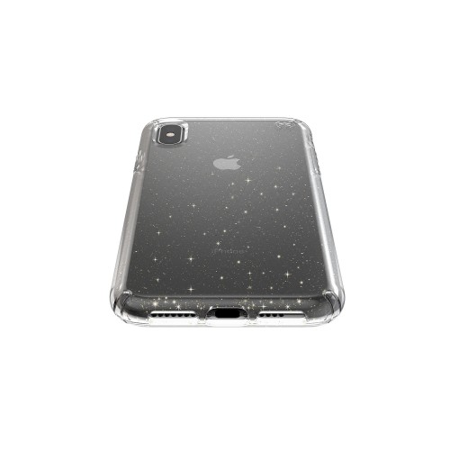 Чехол Speck Presidio Clear + Glitter для iPhone XS Max Clear/Gold Glitter
