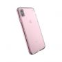 Чехол Speck Presidio Clear + Glitter для iPhone XS Max Bella Pink with Gold Glitter