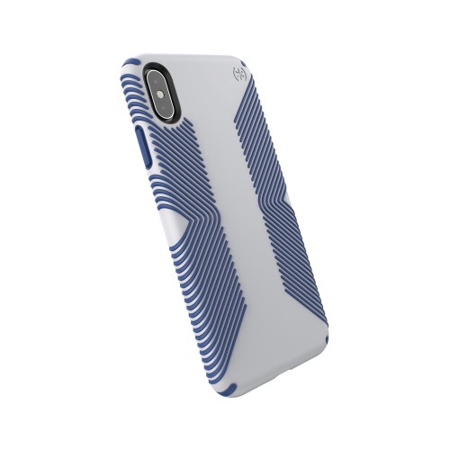 Чехол Speck Presidio Grip для iPhone XS Max Microchip Grey/Ballpoint Blue