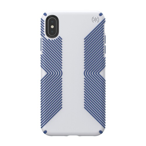 Чехол Speck Presidio Grip для iPhone XS Max Microchip Grey/Ballpoint Blue