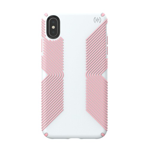 Чехол Speck Presidio Grip для iPhone XS Max Dove Grey/Tart Pink