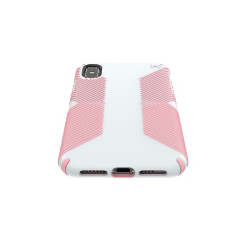 Чехол Speck Presidio Grip для iPhone XS Max Dove Grey/Tart Pink