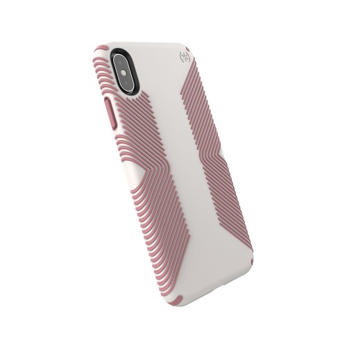 Чехол Speck Presidio Grip для iPhone XS Max Veil White/Lipliner Pink