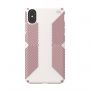 Чехол Speck Presidio Grip для iPhone XS Max Veil White/Lipliner Pink