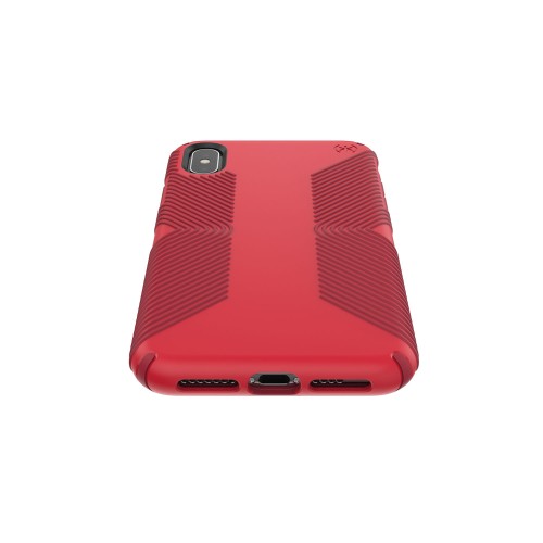 Чехол Speck Presidio Grip для iPhone XS Max Heartrate Red/Vermillion Red