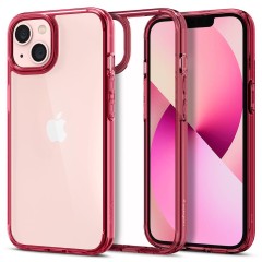Ударопрочный чехол Spigen Ultra Hybrid для iPhone 13 Red Crystal