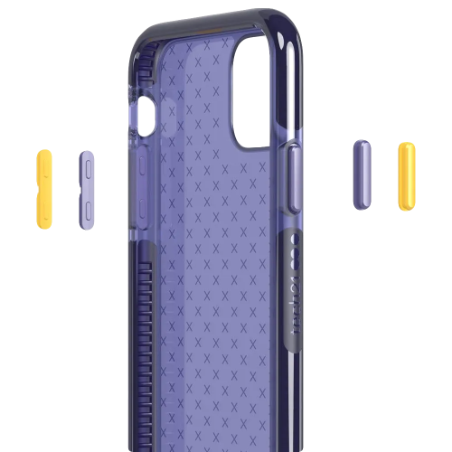 Ударопрочный чехол tech21 Evo Check для iPhone 11 Pro Indigo
