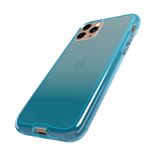 Ударопрочный чехол tech21 Pure Ombre Peppermint Blue для iPhone 11 Pro
