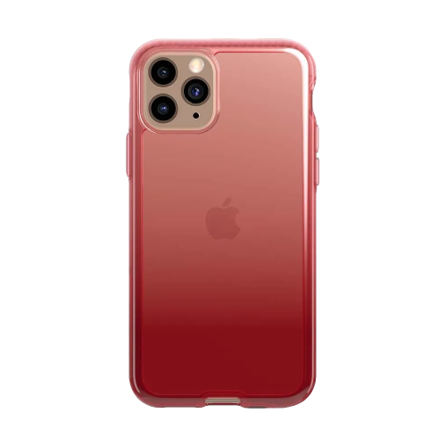 Ударопрочный чехол tech21 Pure Ombre Cherry Red для iPhone 11 Pro