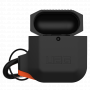 Чехол защитный UAG для Apple AirPods Black / Orange черный с оранжевым