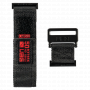 Нейлоновый ремешок UAG Active Watch Strap Black для Apple Watch 42/44/45/49 мм черный