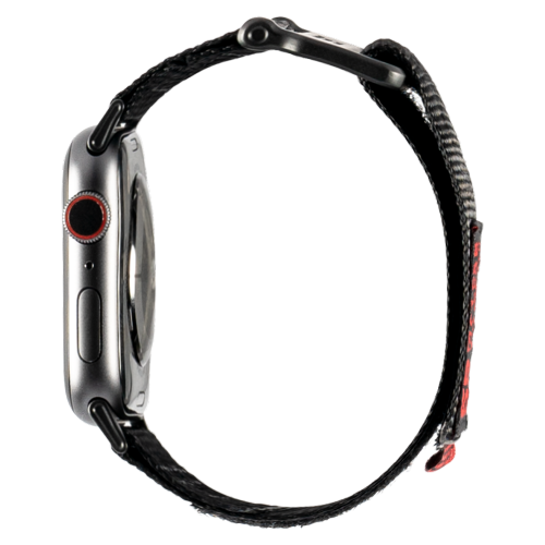 Нейлоновый ремешок UAG Active Watch Strap Black для Apple Watch 42/44/45/49 мм черный