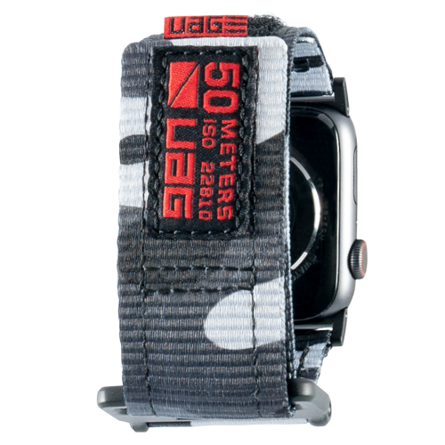 Нейлоновый ремешок UAG Active Watch Strap Midnight Camo для Apple Watch 42/44/45/49 мм камуфляж