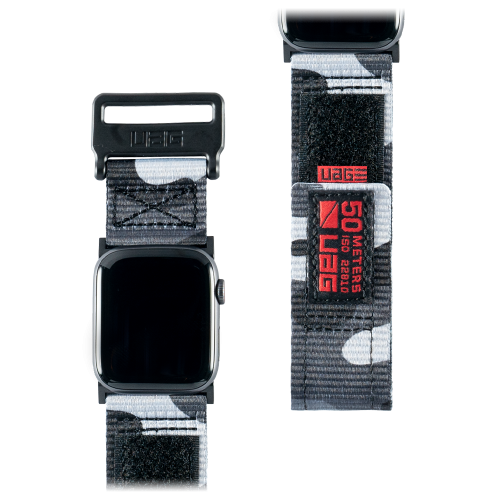 Нейлоновый ремешок UAG Active Watch Strap Midnight Camo для Apple Watch 42/44/45/49 мм камуфляж