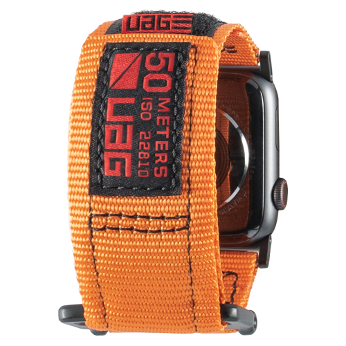 Нейлоновый ремешок UAG Active Watch Strap Orange для Apple Watch 42/44/45/49 мм оранжевый