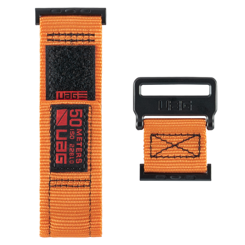Нейлоновый ремешок UAG Active Watch Strap Orange для Apple Watch 42/44/45/49 мм оранжевый